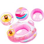 Felfújható beülős úszógumi dudával és kormánykerékkel