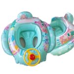 Felfújható beülős úszógumi dudával és kormánykerékkel