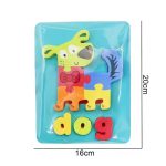 Állatos soft puzzle, vizes habtapi 