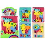 Állatos soft puzzle, vizes habtapi 