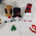 Világító karácsonyi skandináv manók többféle, felakasztható