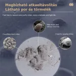 Ágyporszívó, vezeték nélküli atkaeltávolító, UV fénnyel, HEPA szűrővel 100W