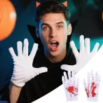 Véres Halloween kesztyű
