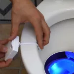 Mozgásérzékelős wc világítás 