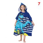 Kapucnis, gyerek strand törölköző, poncsó 