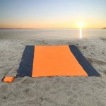 Homoklepergető, homokmentes strandszőnyeg 200x200cm