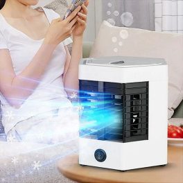   Többfunkciós hordozható mini klíma, párásító, levegőtisztító, ventilátor