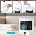 Többfunkciós hordozható mini klíma, párásító, levegőtisztító, ventilátor