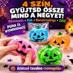Halloween csillámos tök squishy