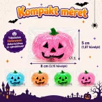 Halloween csillámos tök squishy