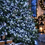 Karácsonyi klaszter LED fényfüzér – 1512 LED, 11 m