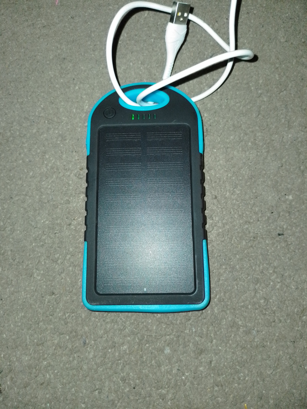 Napelemes külső akkumulátor, Solar Power Bank 30000 mAh
